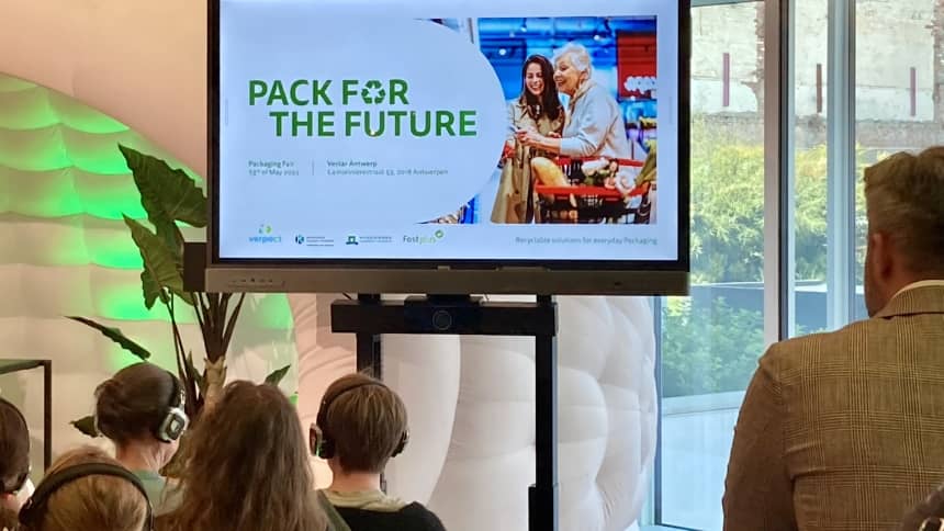 Presentatie op Pack for the Future 2025